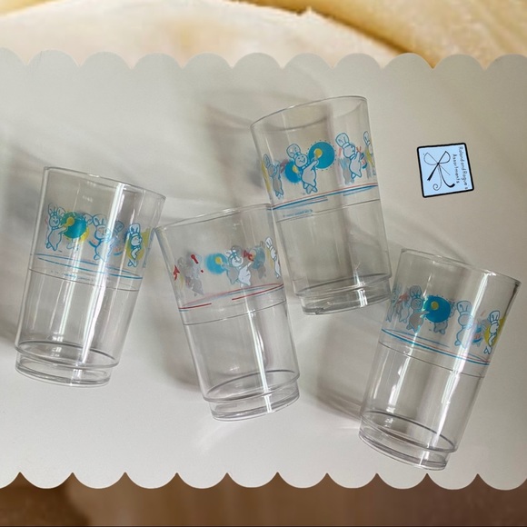 SOLD The Pillsbury Company Doughboy 1991 4-ct Cups - Picture 2 of 9